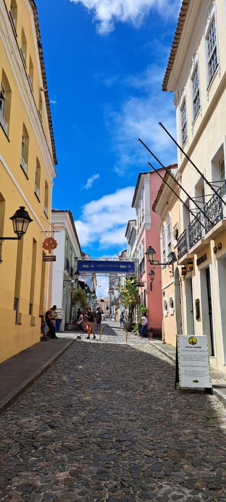 Apto Com Arte No Pelourinho Salvador Esterno foto